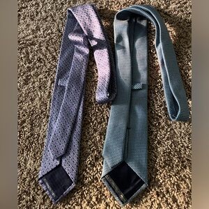 Ermenegildo Zegna Set of 100% silk men dress ties